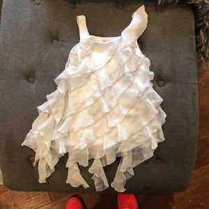 Kate Mack Girls Ruffle Top